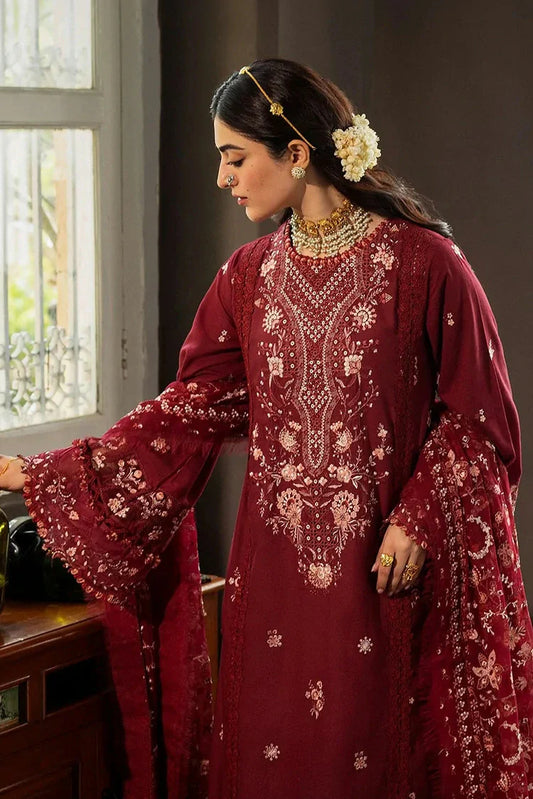 Kahf - Jewel Karandi Collection - KKH-03 ROSELITH - Unstitched