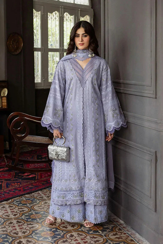 Kahf - Jewel Karandi Collection - KKH-04 WISTERIA - Unstitched
