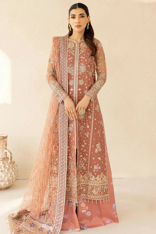 Farasha - Luzella Premium Formals - 07-VINTAGE ROSE - Unstitched