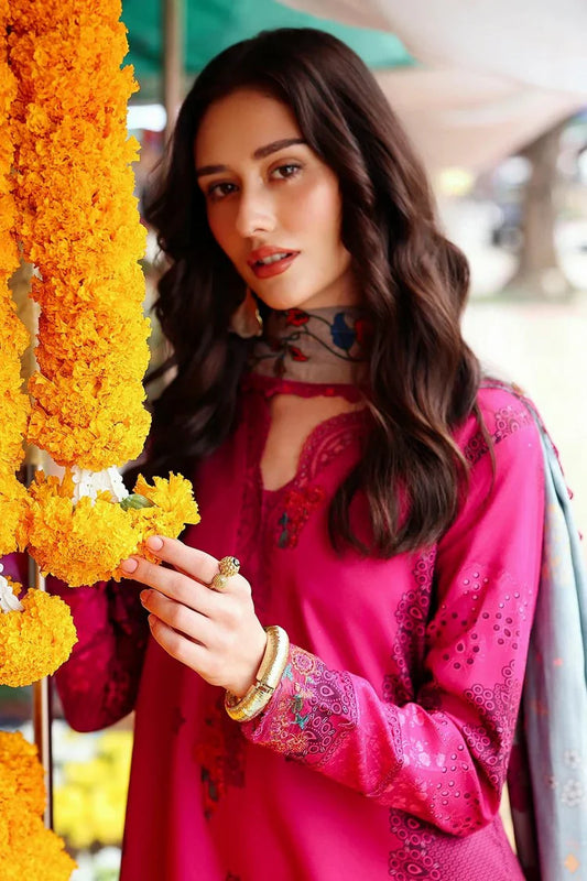 Charizma - Aniiq Embroidered Printed Linen Collection Vol 1 - ANW6-06 - Unstitched