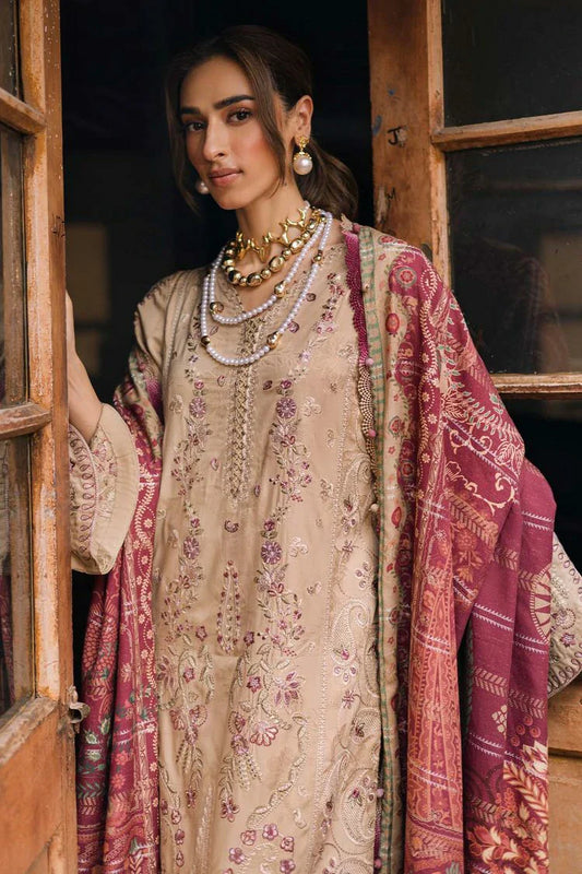 Nureh - Maya Embroidered Linen Collection Vol 1 - NW-101 - Unstitched
