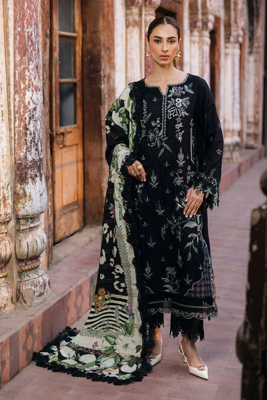 Nureh - Maya Embroidered Linen Collection Vol 1 - NW-107 - Unstitched