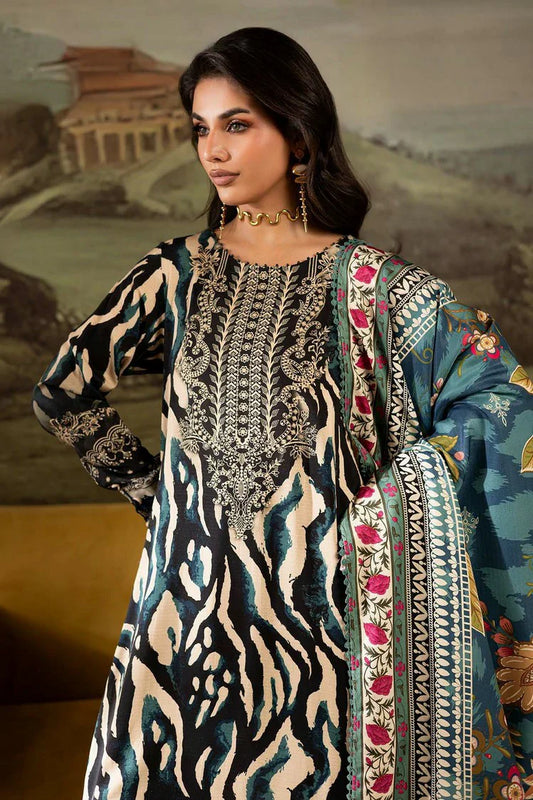 Nureh - Signature Prints Printed Doria Linen Collecton Vol 2 - SP-171 - Unstitched