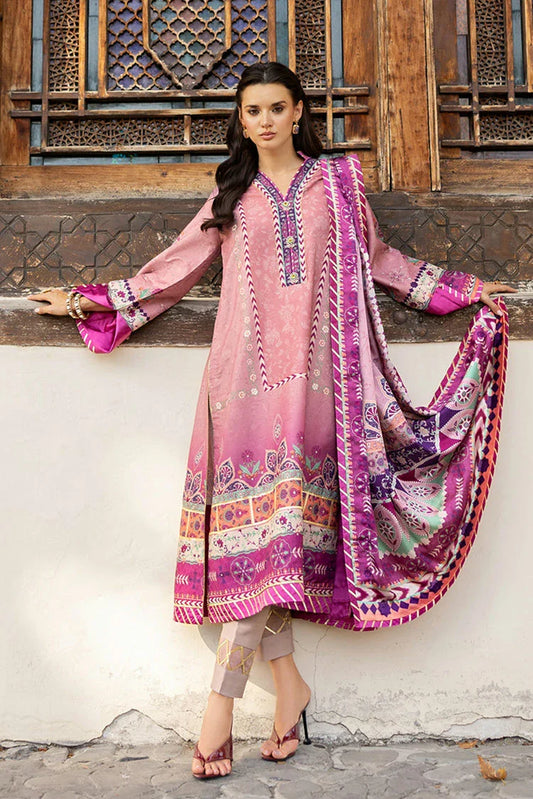 Mushq - Nirvana Printed Silk Collection - HUNPS 250109 Stella Song - Unstitched