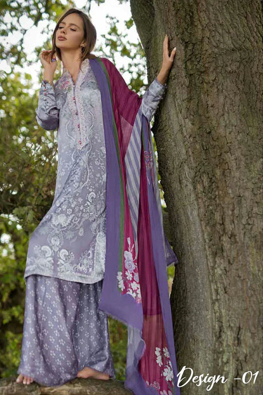 Sobia Nazir - SN Silk Collection - D-01 - Unstitched