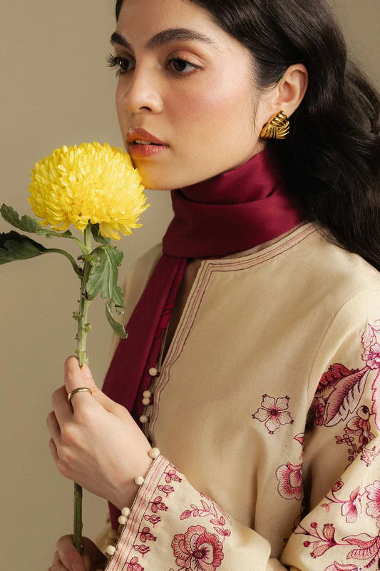 Zara Shahjahan - Coco Winter Collection - SNOWDROP-10A - Unstitched