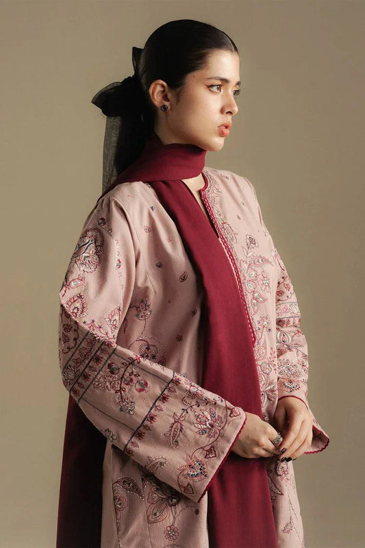 Zara Shahjahan - Coco Winter Collection - BLOOM-6A - Unstitched