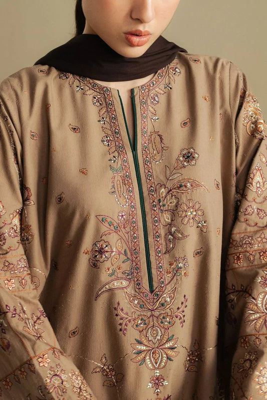 Zara Shahjahan - Coco Winter Collection - BLOOM-6B - Unstitched