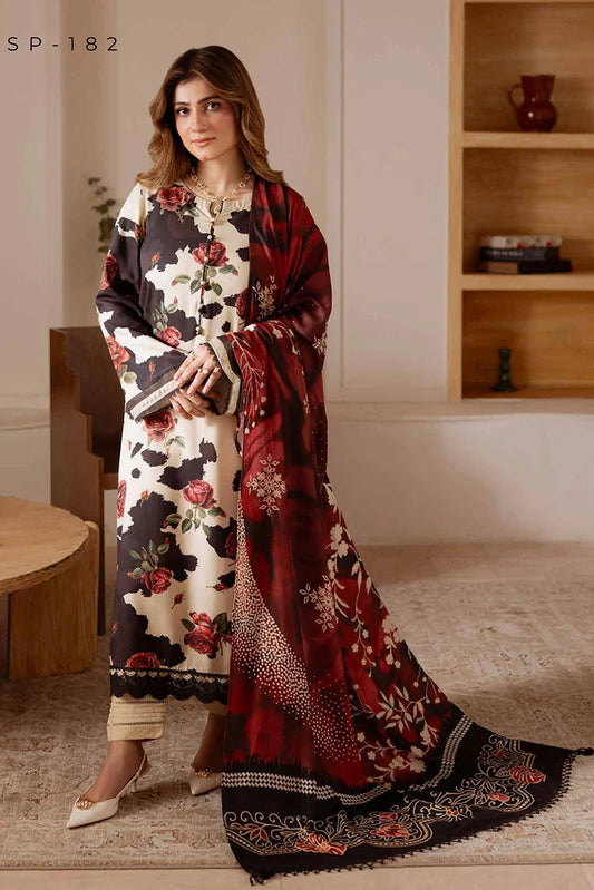 Nureh - Signature Prints Printed Marina Collecton Vol 3 - SP-182 - Unstitched