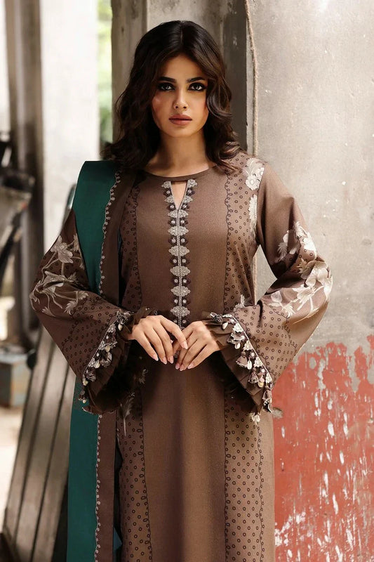 Charizma - Combination Embroidered Linen Collection Vol 2 - CCW6-16 - Unstitched