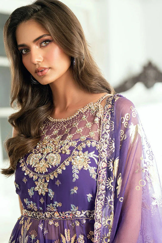 Mushq - Shaam Shandar Chiffon Collection - Tara Taal MUNCH250101U - Unstitched