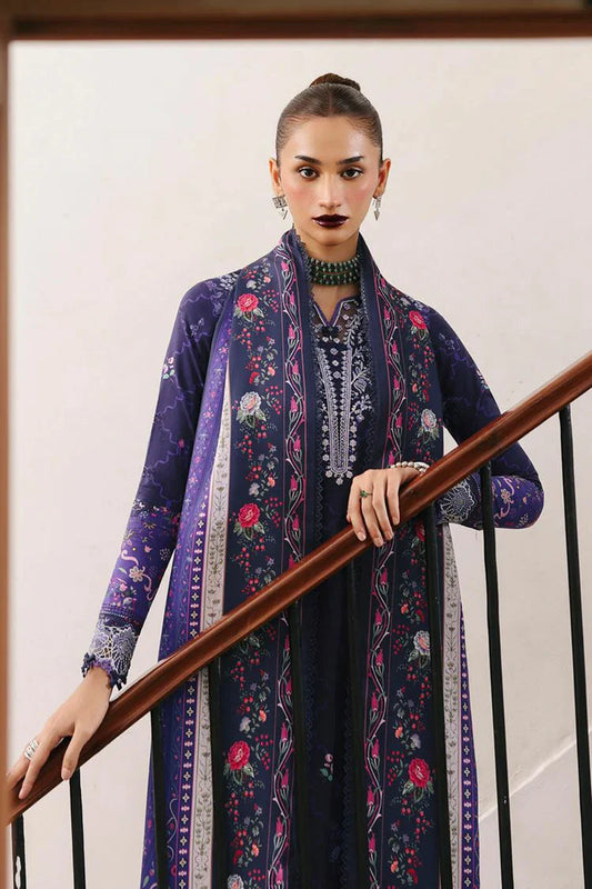 Qalamkar - Qprints Fall Collection - QW-03 (B) VANNA - Unstitched