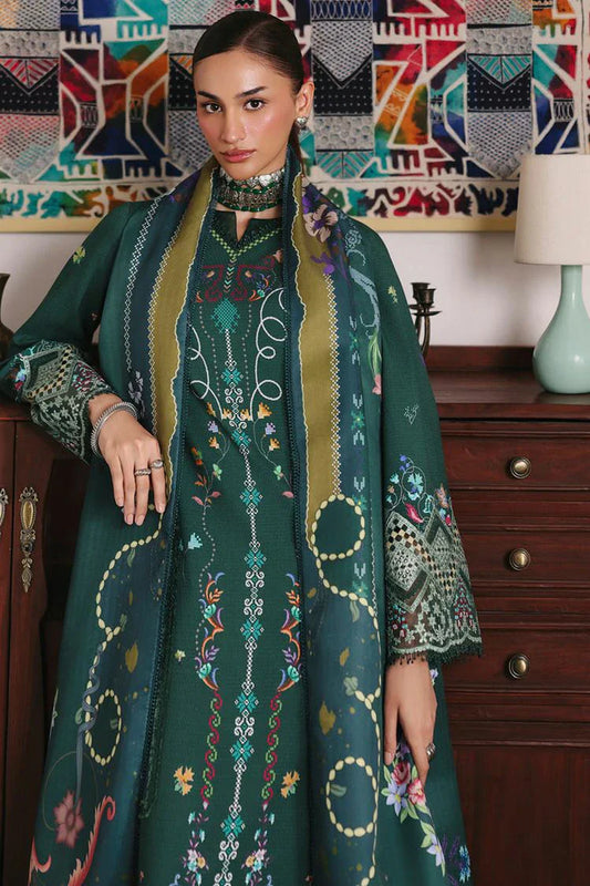 Qalamkar - Qprints Fall Collection - QW-06 (A) KARLA - Unstitched