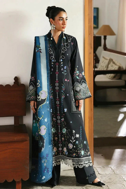 Qalamkar - Qprints Fall Collection - QW-06 (B) SKYE - Unstitched