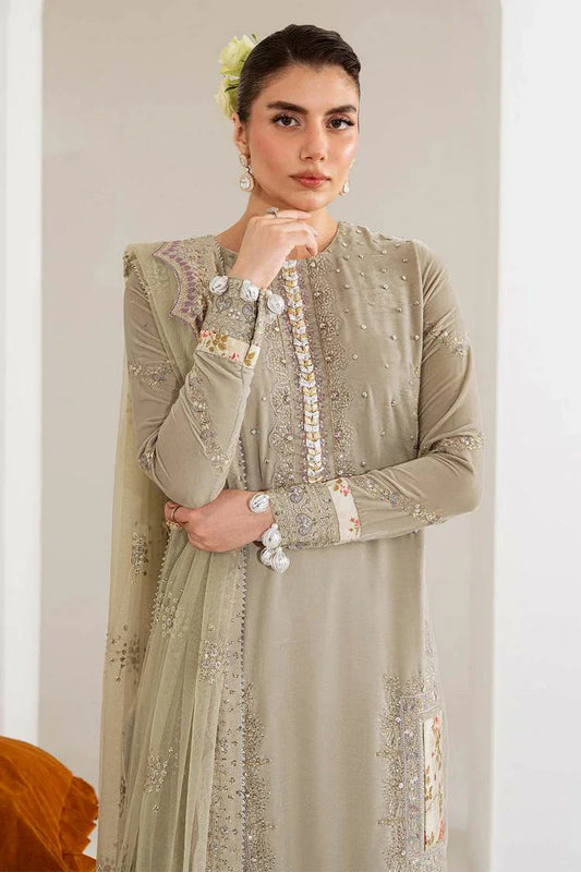 Nureh - Maya Embroidered Velvet Collection Vol 2 - NW-111 - Unstitched