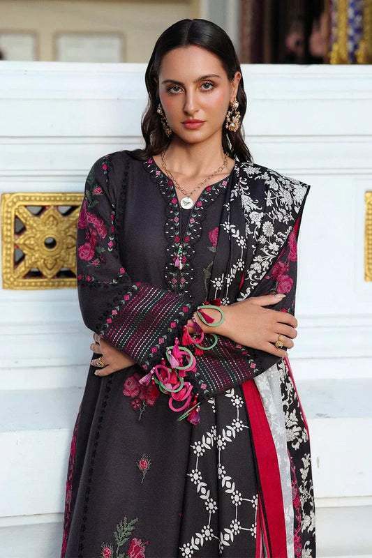 Charizma - Poshima Embroidered Peach Leather Collection Vol 1 - PSW5-05 - Unstitched