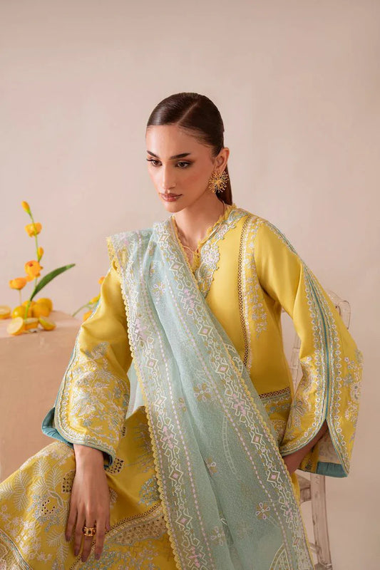 Aabyaan - Miraal Signature Embroidered Viscose Collection - MEHRA (AV-02) - Unstitched