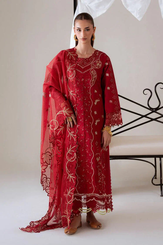 Aabyaan - Miraal Signature Embroidered Viscose Collection - SEHR (AV-07) - Unstitched