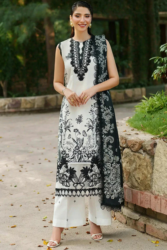 Asifa & Nabeel - Meraki Winter Collection - ANM-02-Ember Glow - Unstitched