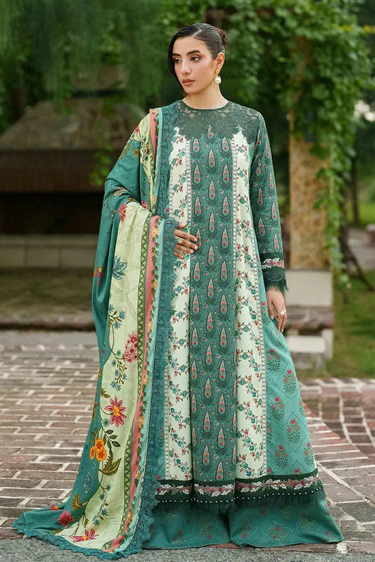 Asifa & Nabeel - Meraki Winter Collection - ANM-08-Botanical Breeze - Unstitched