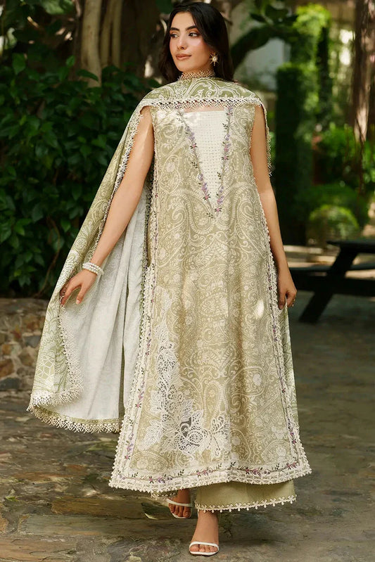 Asifa & Nabeel - Meraki Winter Collection - ANM-09-Frozen Dew - Unstitched