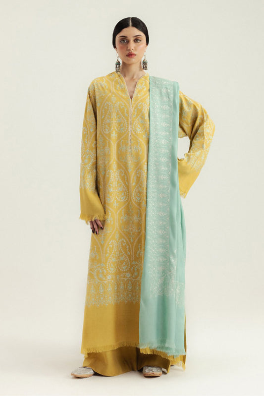 Zara Shahjahan - Winter Unstitched Collection - ZARVAAN-D1 - Unstitched