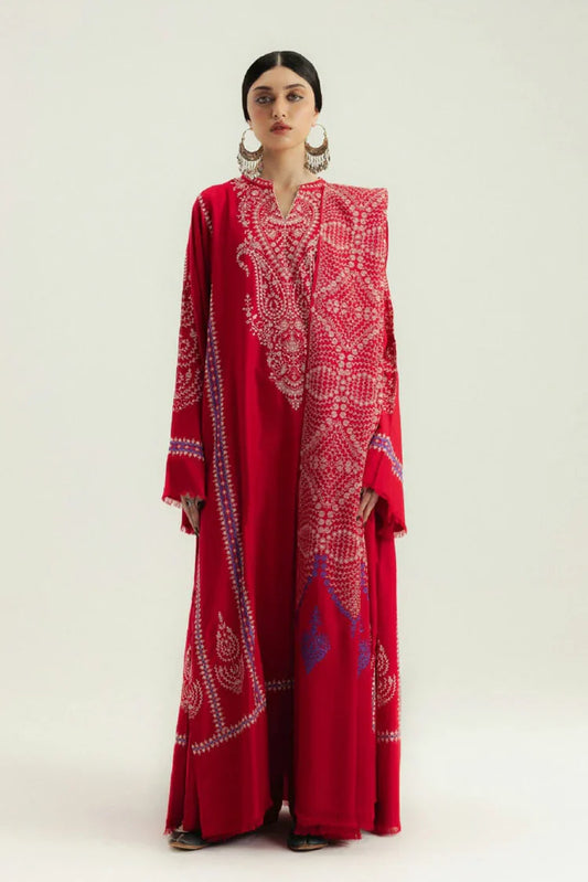 Zara Shahjahan - Winter Unstitched Collection - LAALAZAR-D5 - Unstitched