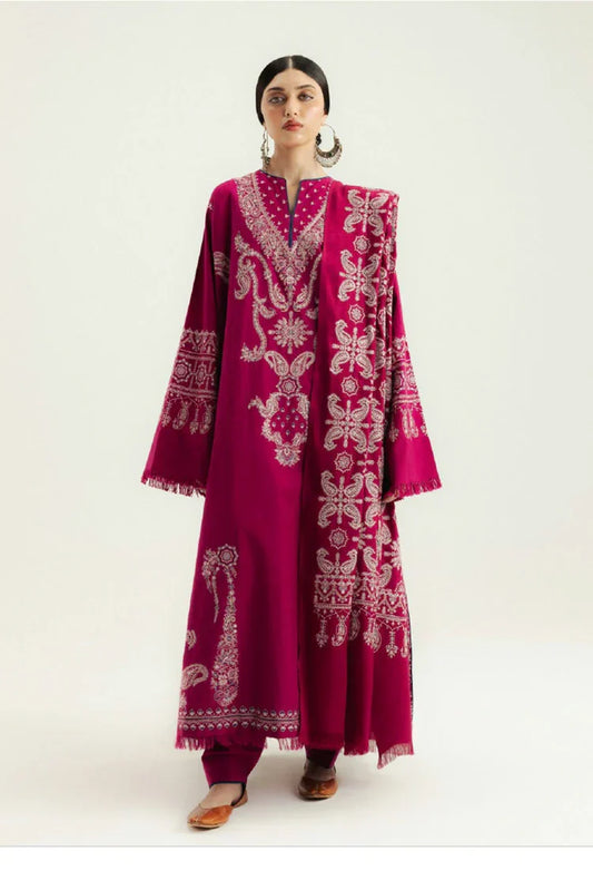 Zara Shahjahan - Winter Unstitched Collection - GULMEER-D6 - Unstitched