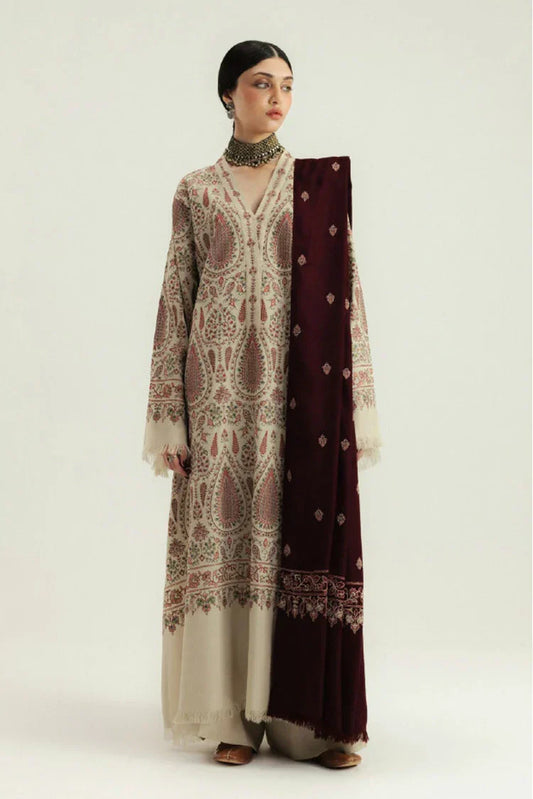 Zara Shahjahan - Winter Unstitched Collection - KEL-D7 - Unstitched