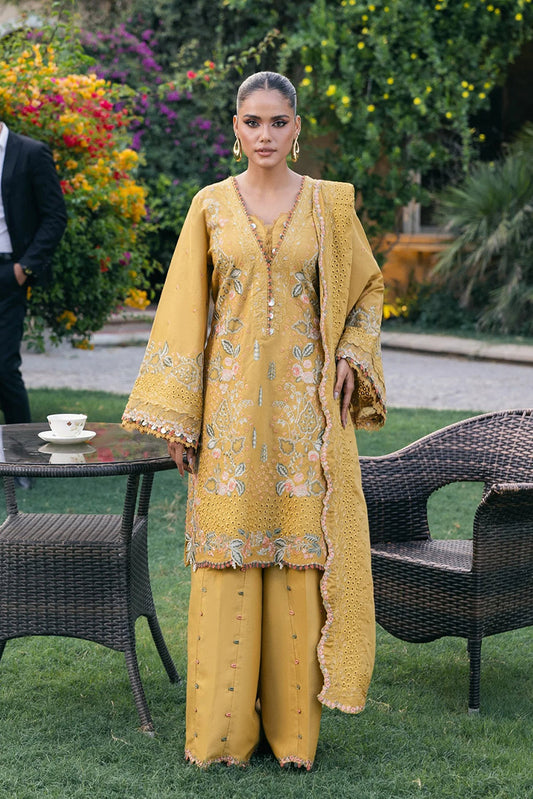 Elaf - Luxury Winter Collection - EWK-1B FLORIGOLD - Unstitched