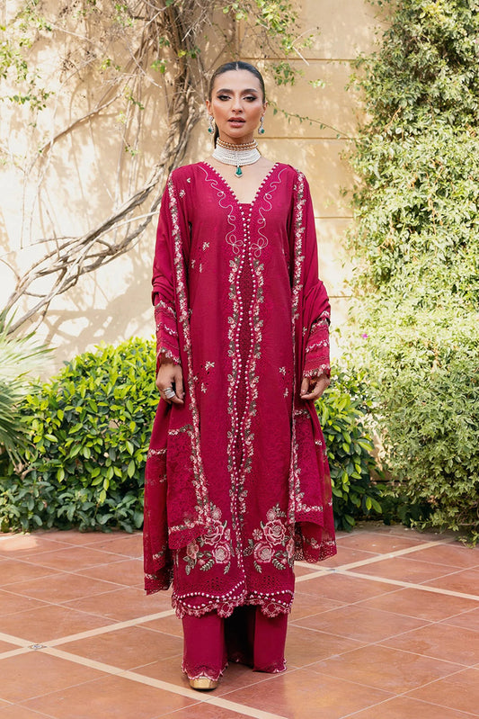 Elaf - Luxury Winter Collection - EWK-6A VELVROSE - Unstitched