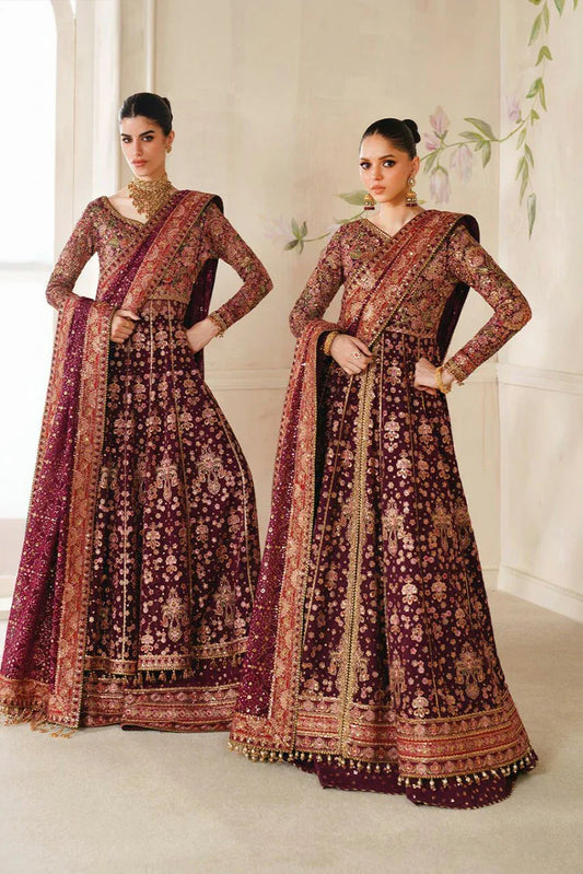 Baroque - Chantelle Embroidered Chiffon Collection Vol 14 - EC-05 - Unstitched