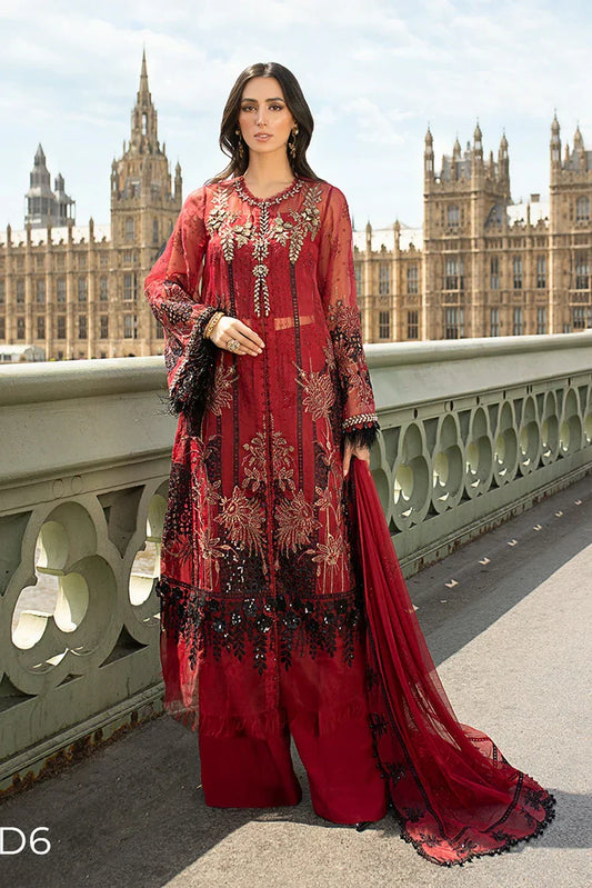 Maria B - Soiree Unstitched Formals - Design 06 - Unstitched