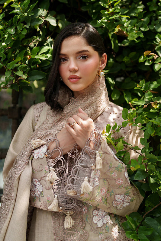 Asifa & Nabeel - Pashmina Luxe Luxury Collection - Blanc LWC25-03 - Unstitched