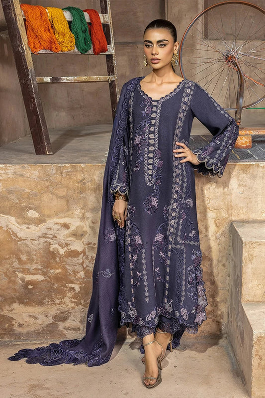 Saira Shakira - Winter Unstitched Collection - Lila-1B - Unstitched