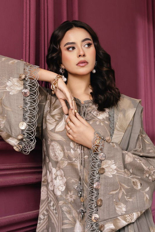 Maria B - M Basics Winter Collection - MB-CUS25-1101A - Unstitched