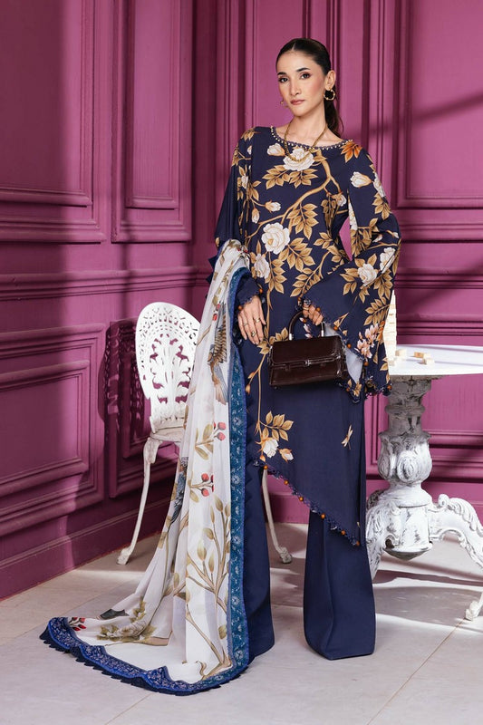 Maria B - M Basics Winter Collection - MB-CUS25-1102A - Unstitched