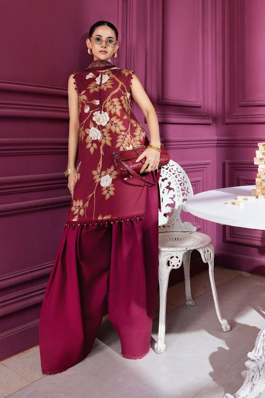 Maria B - M Basics Winter Collection - MB-CUS25-1102B - Unstitched