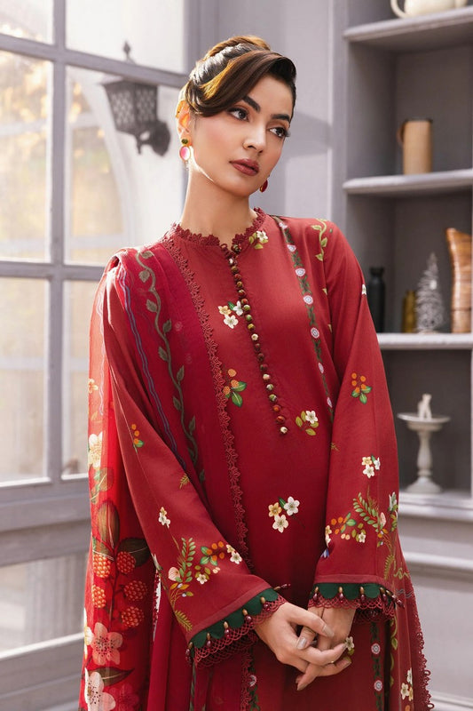 Maria B - M Basics Winter Collection - MB-CUS25-1105A - Unstitched