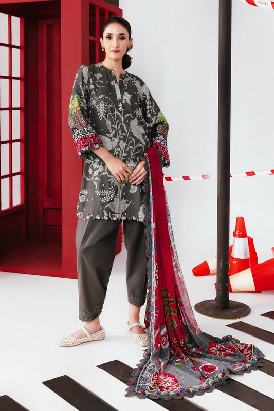 Maria B - M Basics Winter Collection - MB-CUS25-1106A - Unstitched