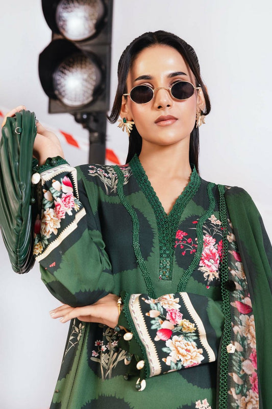 Maria B - M Basics Winter Collection - MB-CUS25-1107A - Unstitched