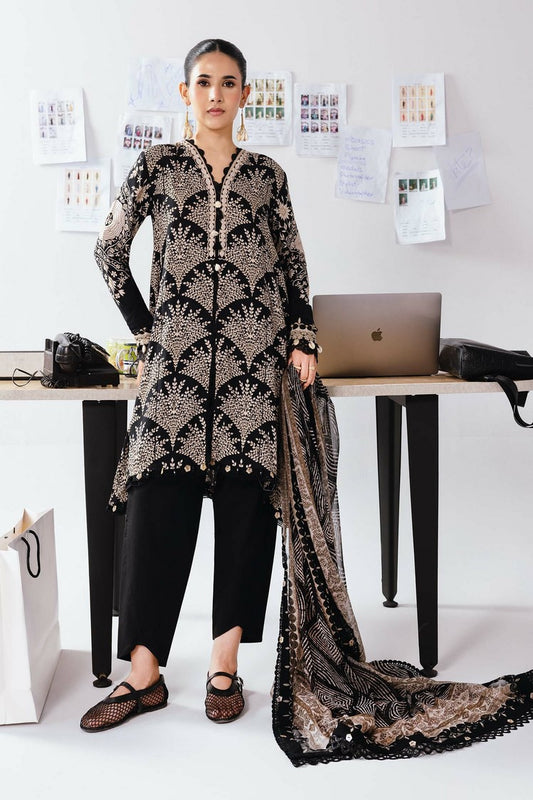 Maria B - M Basics Winter Collection - MB-CUS25-1108A - Unstitched