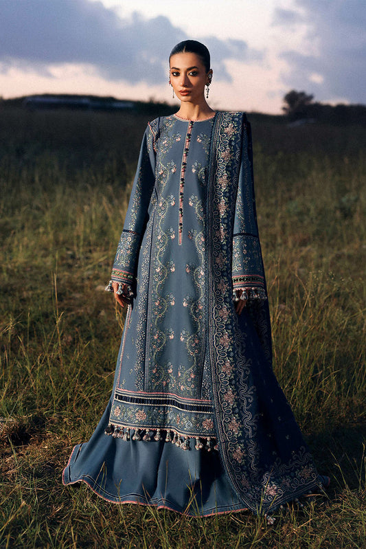 Hussain Rehar - Khaddar Unstitched Collection - 10 Saya - Unstitched