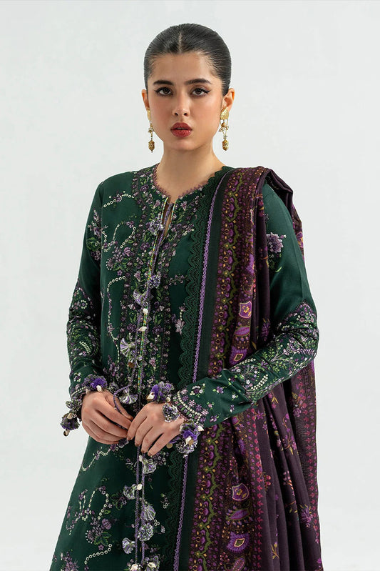 Hussain Rehar - Khaddar Unstitched Collection - 07 Gulbasi - Unstitched