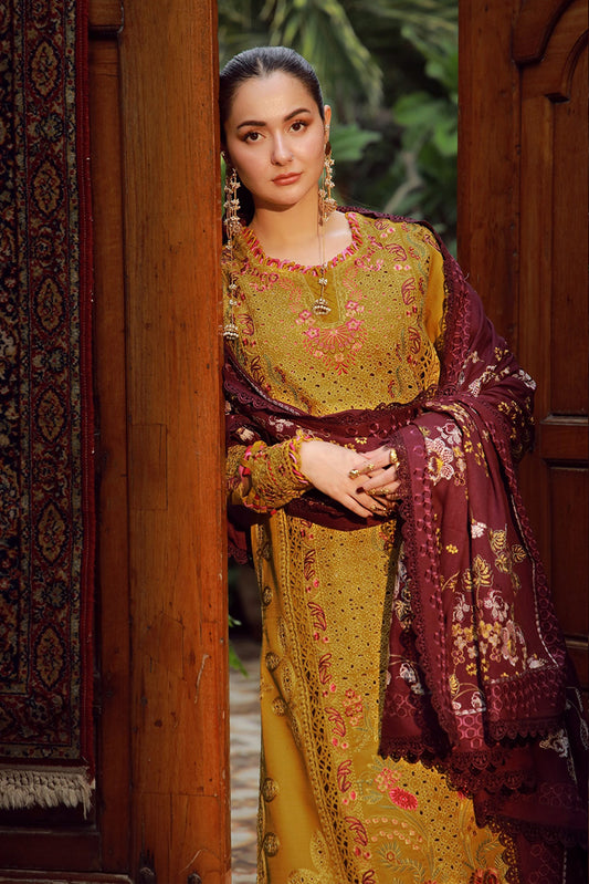 Maryam Hussain - Winter Shawl Collection - WS25-02-Soz - Unstitched