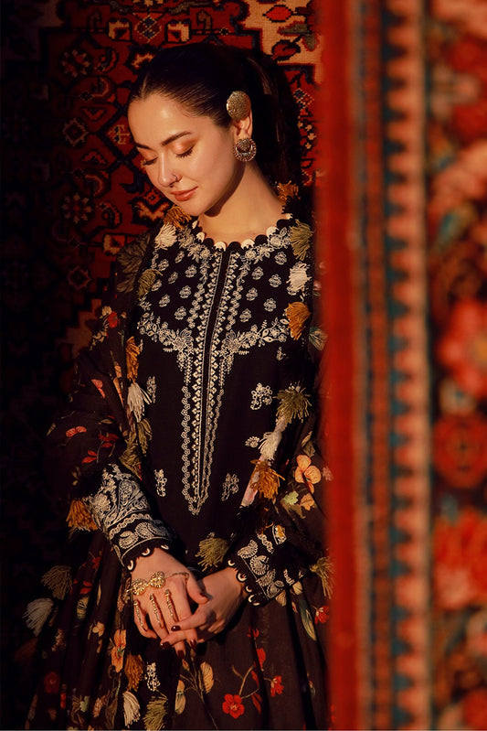 Maryam Hussain - Winter Shawl Collection - WS25-06-Mausam - Unstitched