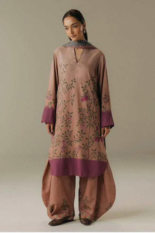 Zara Shahjahan - Coco Prints Vol 5 - Sienna Field-4B - Unstitched