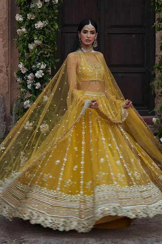 Zaha - Gossamer Wedding Festive Collection - SURAJMUKHI ZC25-02 - Unstitched