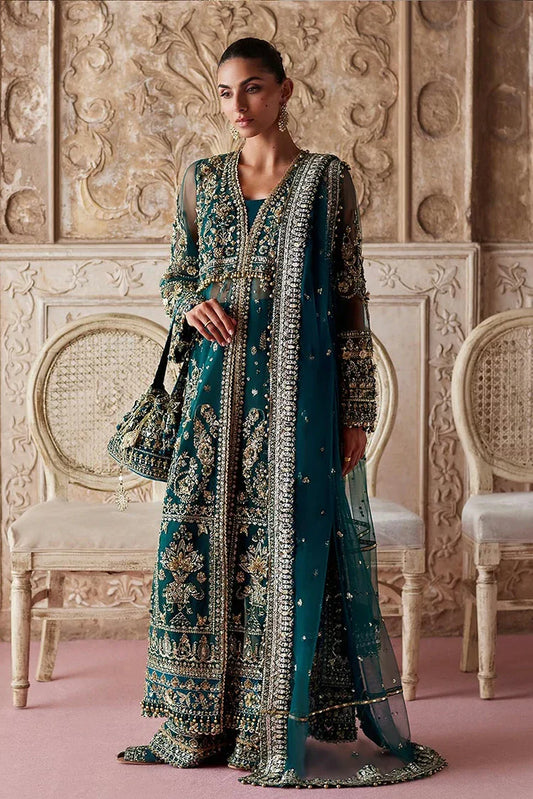 Zaha - Gossamer Wedding Festive Collection - AYLIN-E-JADE ZC25-05 - Unstitched