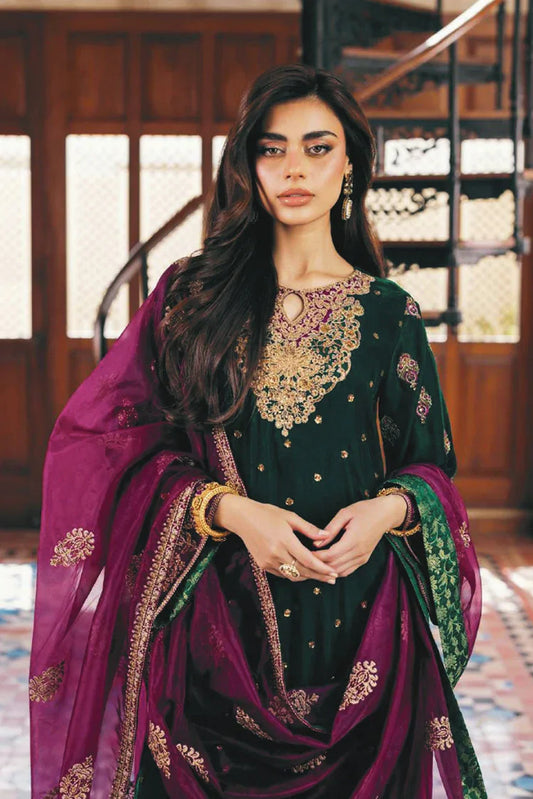 Zainab Chottani - Luxury Velvet Collection - 02 Esha - Unstitched